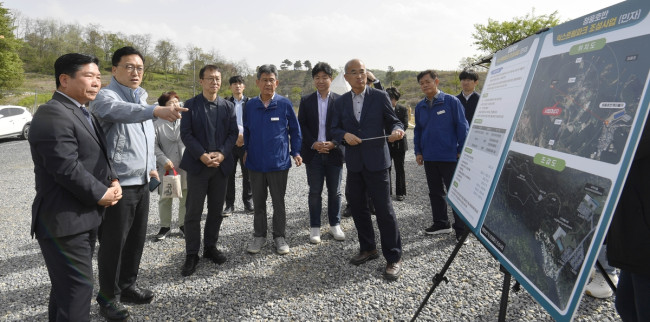 김병환 차관, 소규모 관광단지 관련 현장방문